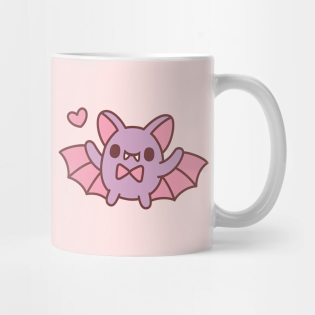 Cute Vampire Bat With Bow Tie by rustydoodle